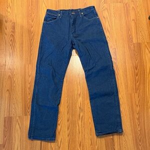 Wranglers Men’s Straight Leg Denim Jeans